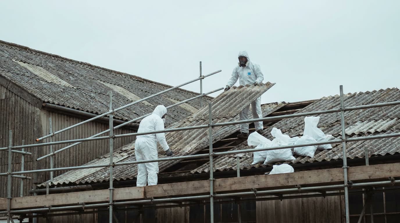 Toiture fibrociment — Lyon (69)